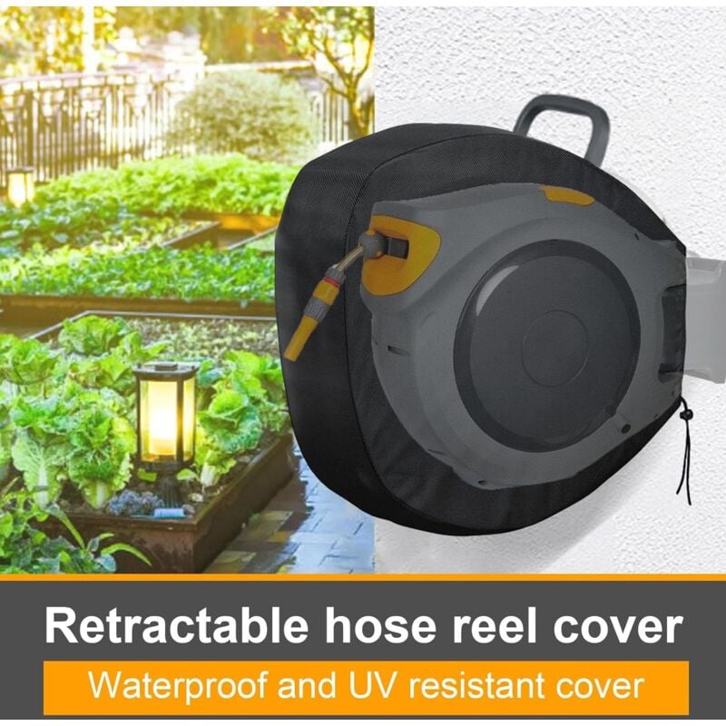 Housse de Protection 420D – Pour Dévidoir Mural Automatique HOZELOCK et GARDENA – Étanche UV - 5