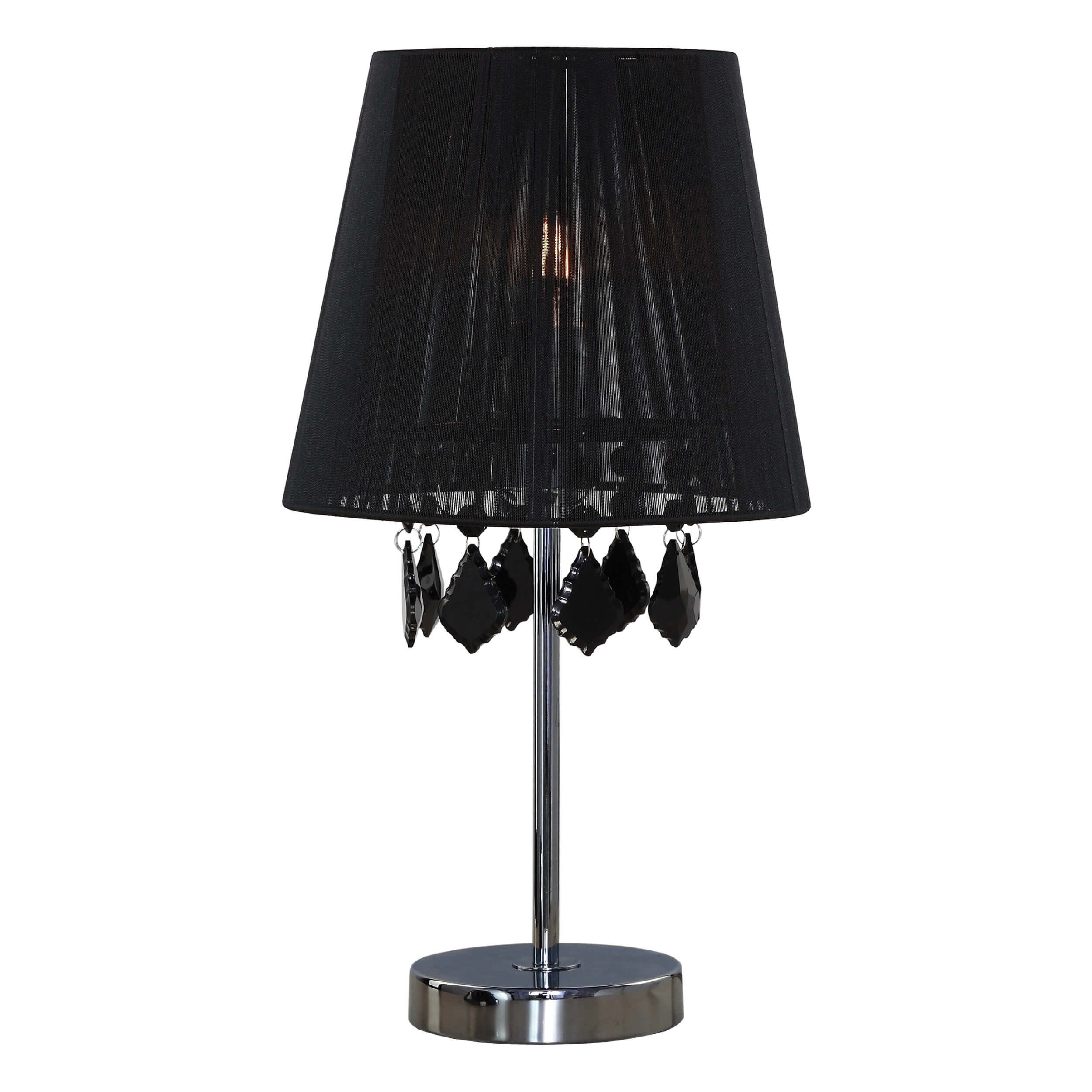 Lampa stołowa Mona mała 1xE27 czarna LP-5005/1TS Light Prestige