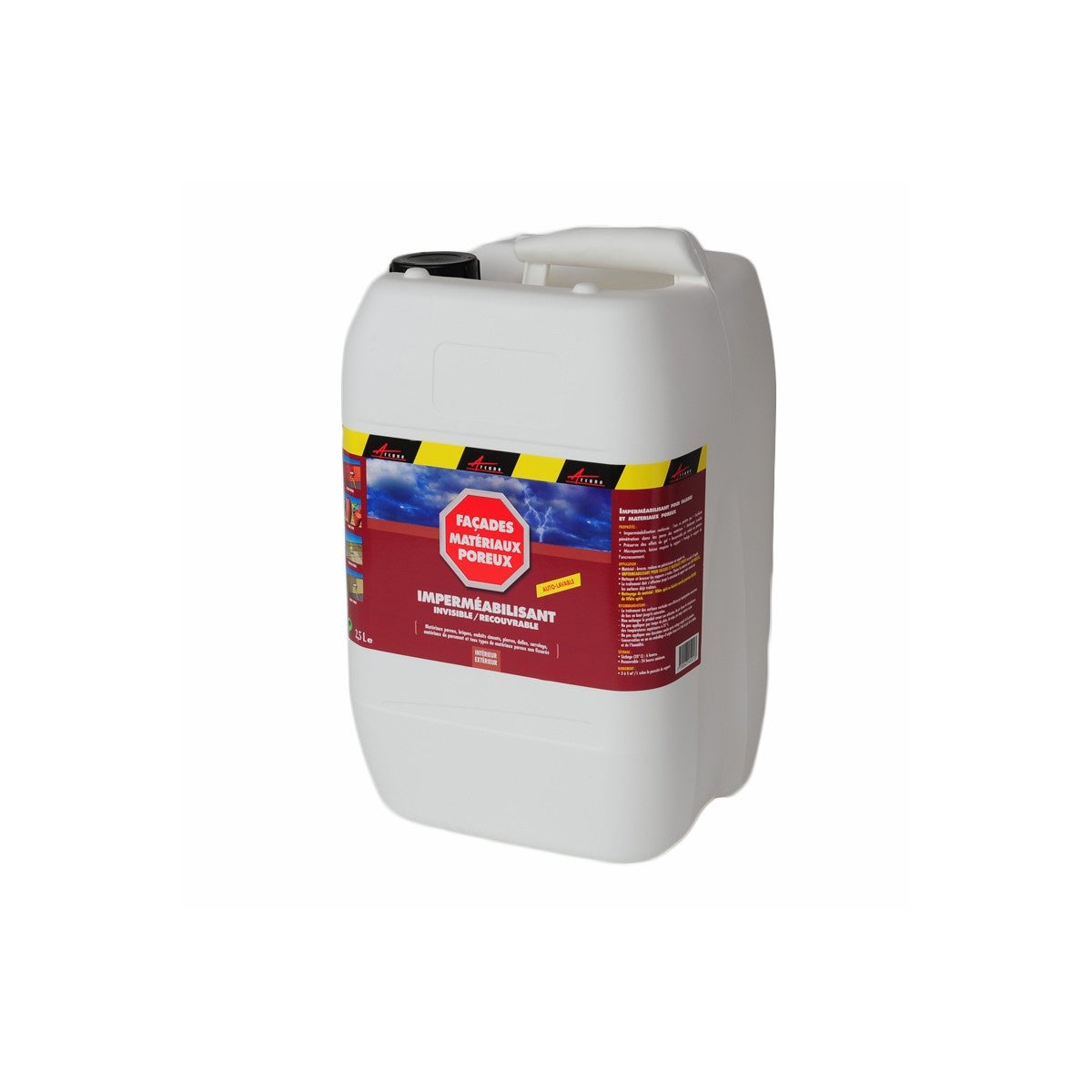 Produit Hydrofuge - Imperméabilisant tuiles, murs, sols poreux - ARCAFUGE - 20 L (jusqu'à 100 m²) - ARCANE INDUSTRIES - 6