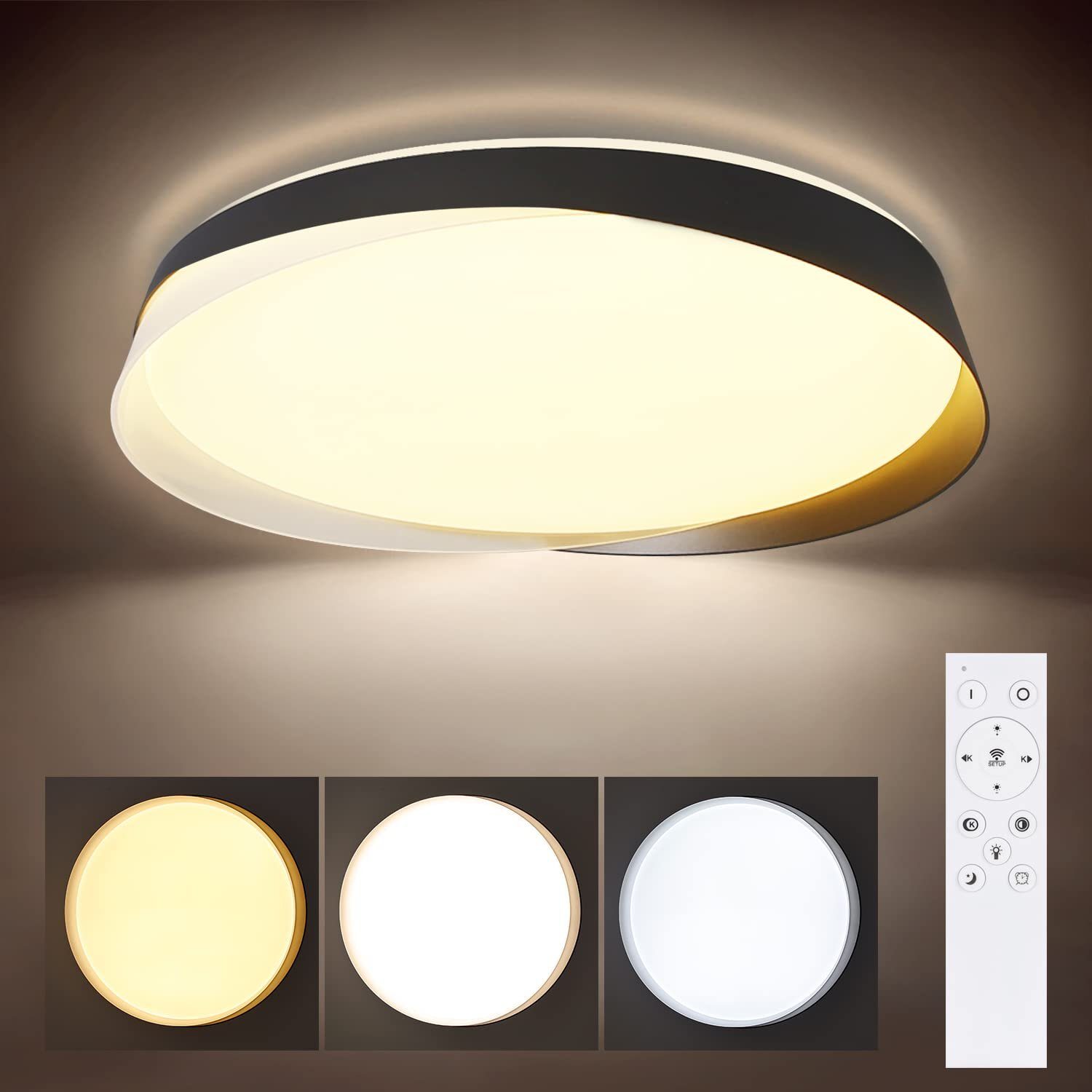 Icone Luce Masai lampada da terra, LED dimmerabile, bronzo spazzolato