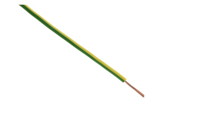 Cavo di alimentazione elettrica H07VK 1x2,5mm² verde e giallo - 10m - Zenitech