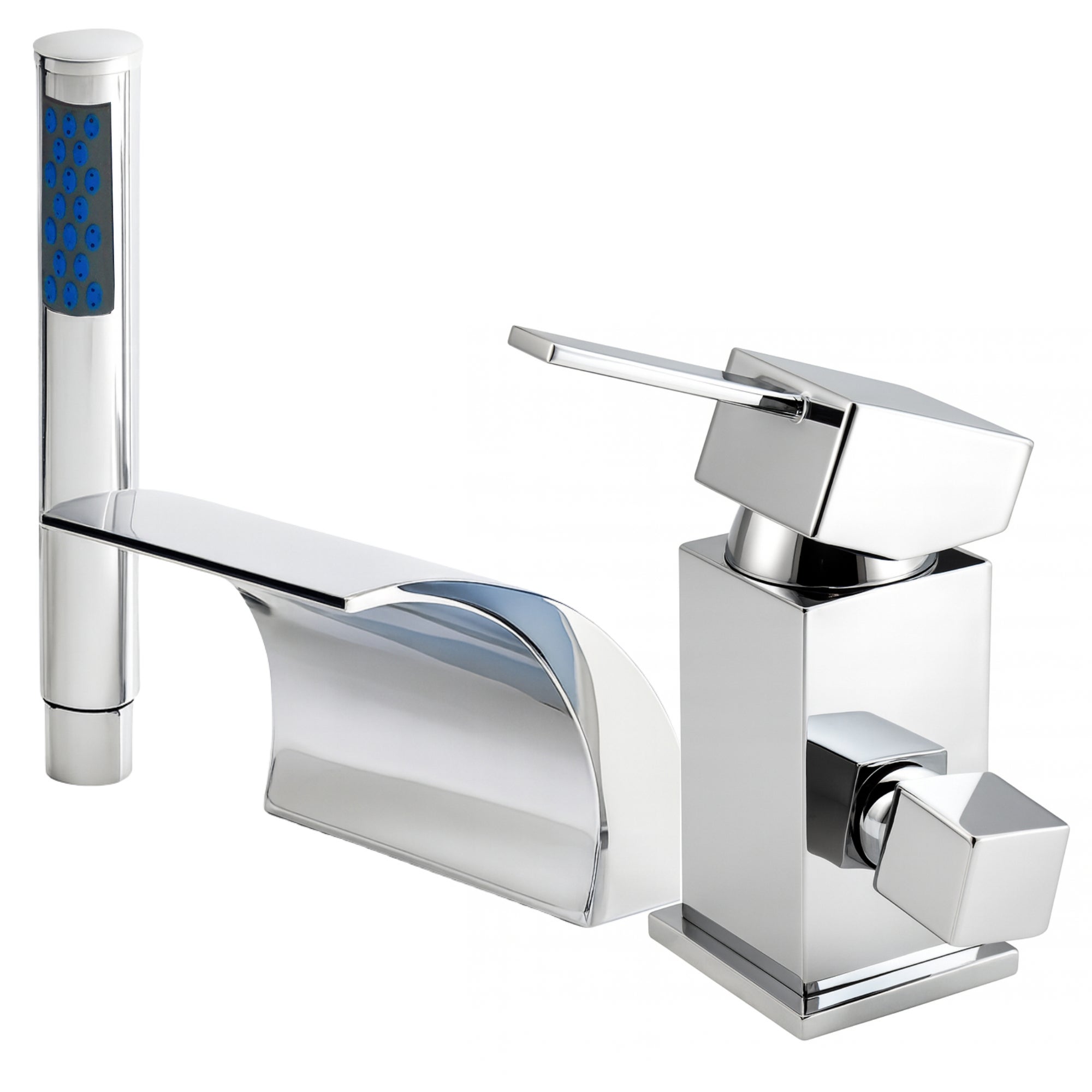 Bateria nawannowa Estiva KASKADA Chrome srebrna 3-otworowa