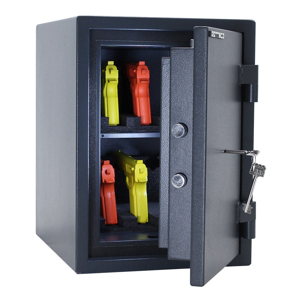 Profirst Fireking 50 Coffre-fort Anti-Feu Anthracite avec Serrure à Clé - 4