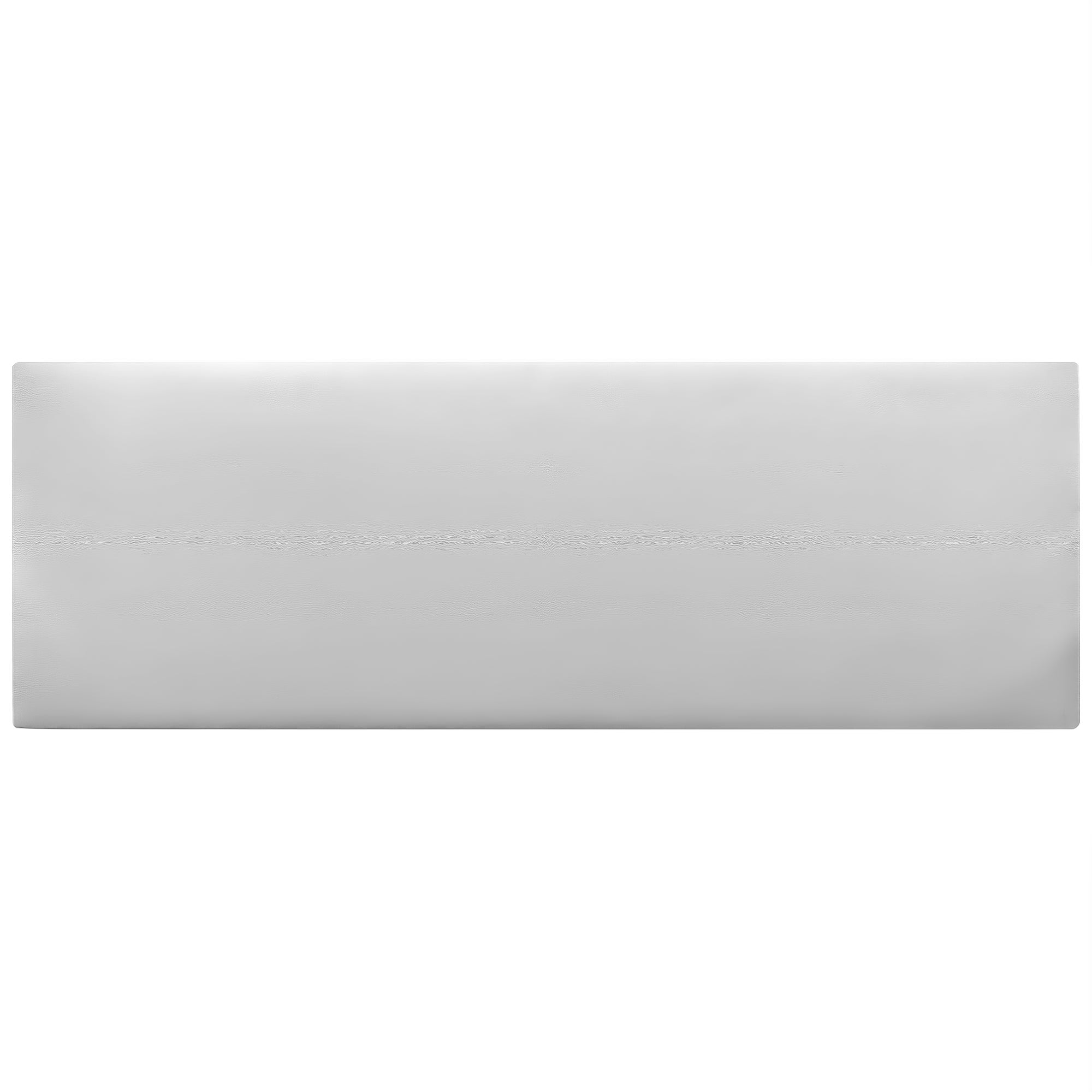 DHOME Cabecero de Polipiel Liso 135x50cm Camas 120/135 - Blanco - 3