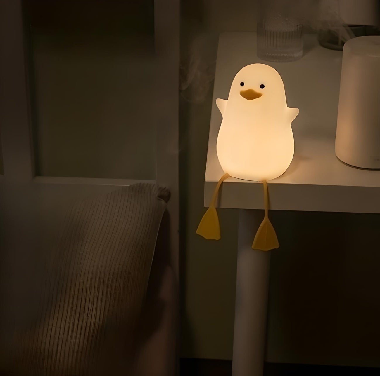 Lámpara de noche para dormitorio infantil - pato