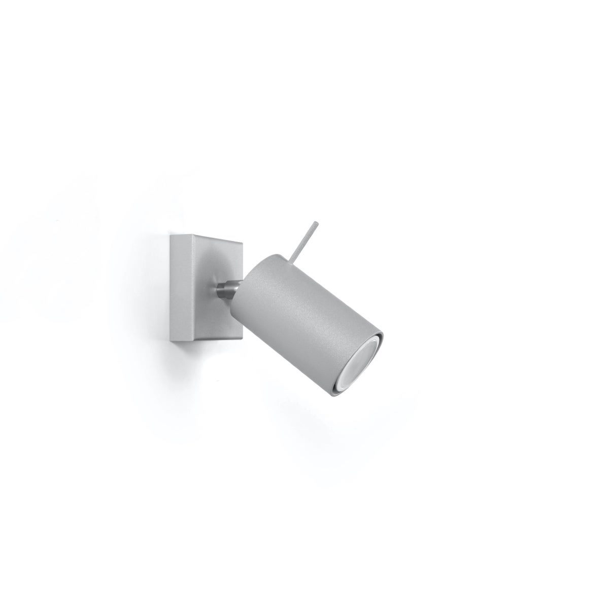 Kinkiet BRIIX 1 szary LED 4000K - 8x16x8cm Sollux