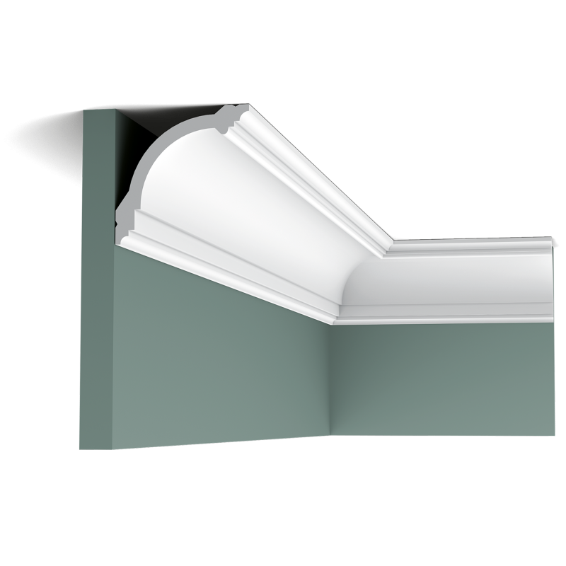 Corniche Moulure Cimaise Décoration de stuc Orac Decor CX101 AXXENT Profil décoratif du mur 2 m