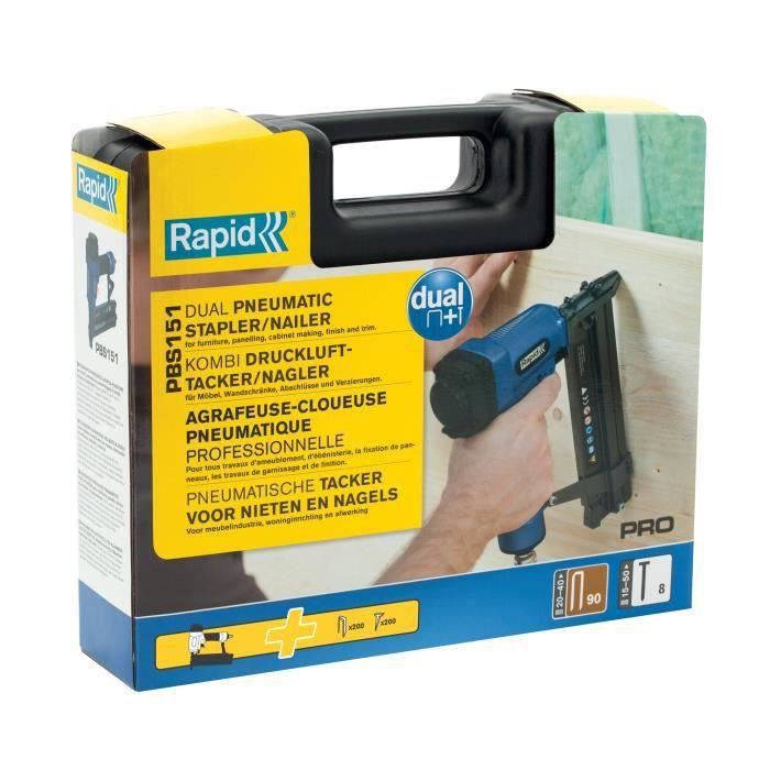 Pneumatyczny zszywacz Rapid PBS151 lekki i ergonomiczny - 6