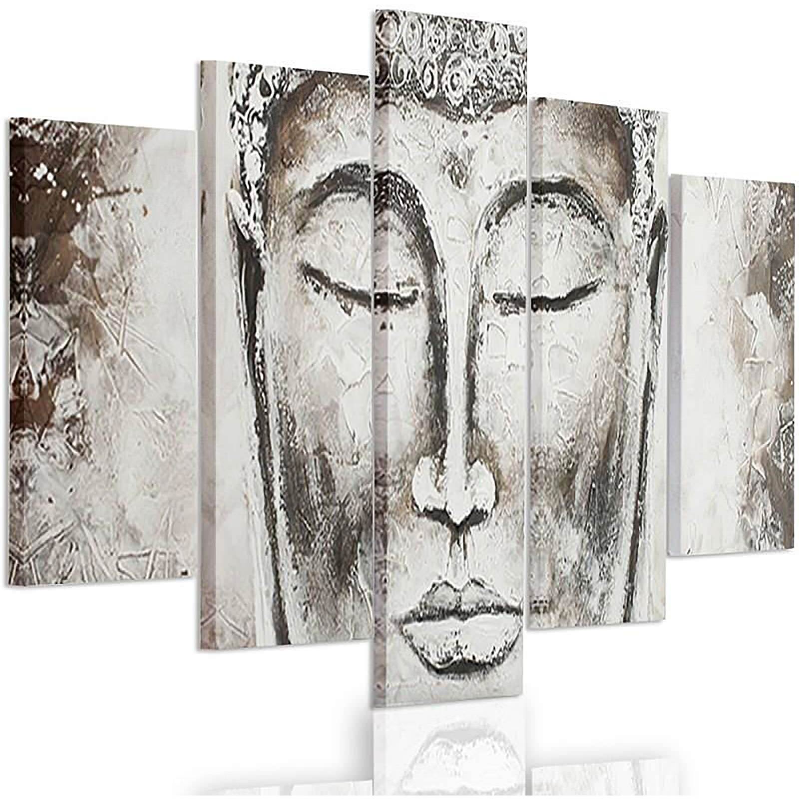 Tableau visage peint - 300 x 140 cm - 2
