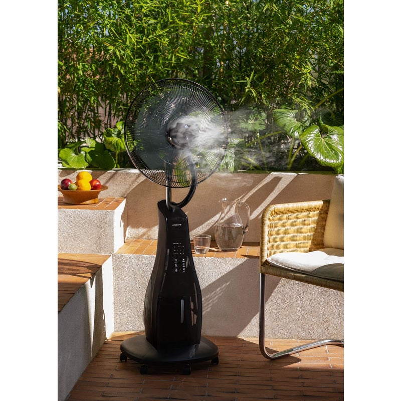 AIR MIST - Wyjątkowo Cichy Wentylator Oscylacyjny z Nawilżaczem