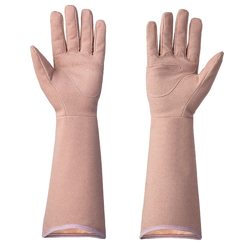 Gants de jardinage à motif floral, Manchettes longues pour la protection des poignets, résistant aux perforation, pour la plantation, les de jardinage - 2