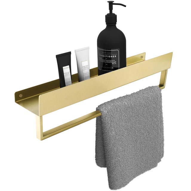 Etagère De Salle De Bain Rea Sf01-450-Bg Brushed Gold - 45x9x11cm