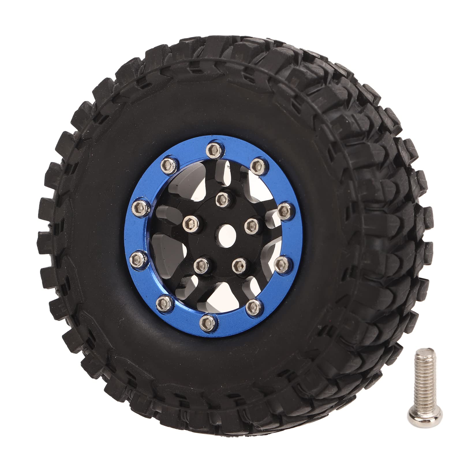 4 Pneus En Caoutchouc Pour Voiture RC MN86 – Diamètre 80 Mm, Haute Stabilité, Remplacement Facile