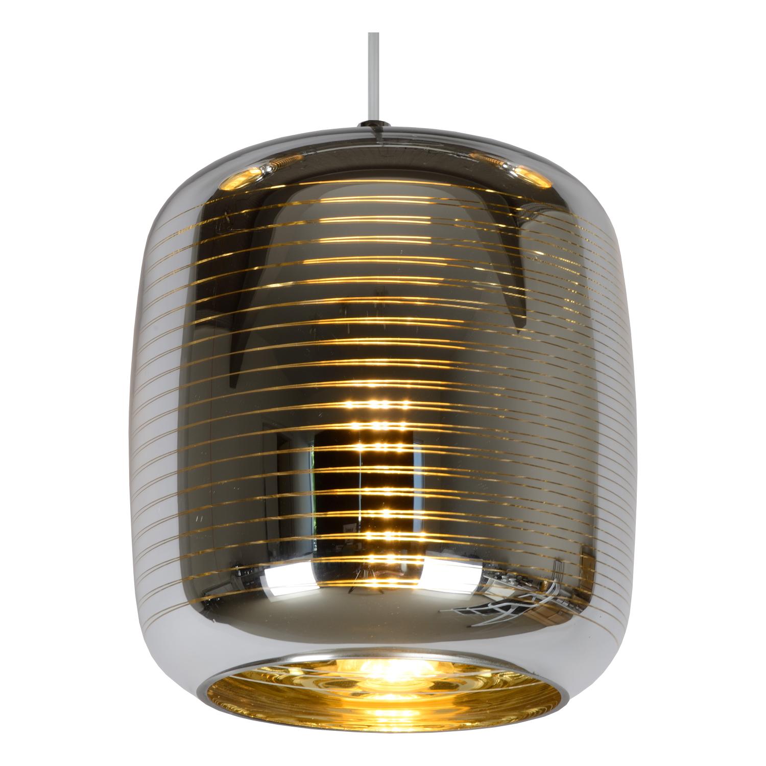 Lucide ERYN - Suspension - Ø 20 cm - 1xE27 - Chrome - 7