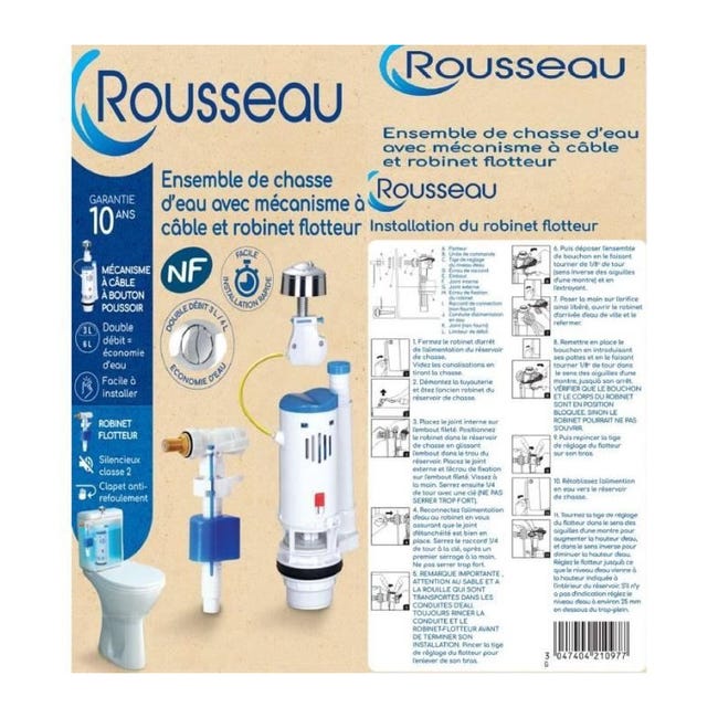 Robinet flotteur Unifill Impuls 380 - Silencieux et universel GEBERIT Robinet flotteur Unifill Impuls 380 - Silencieux et universel GEBERIT