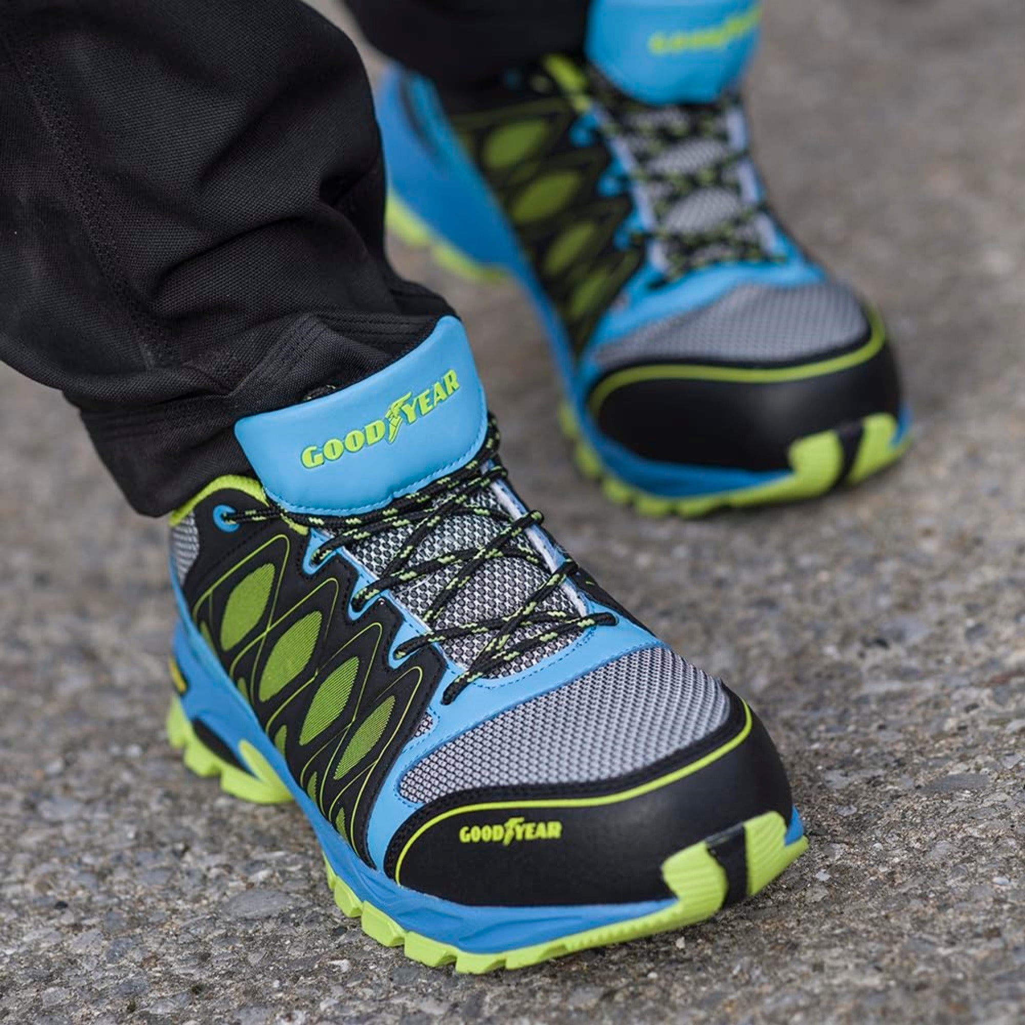 Scarpa antinfortunistica multicolore Tessuto Mesh della linea sportiva Taglia 36 - 3