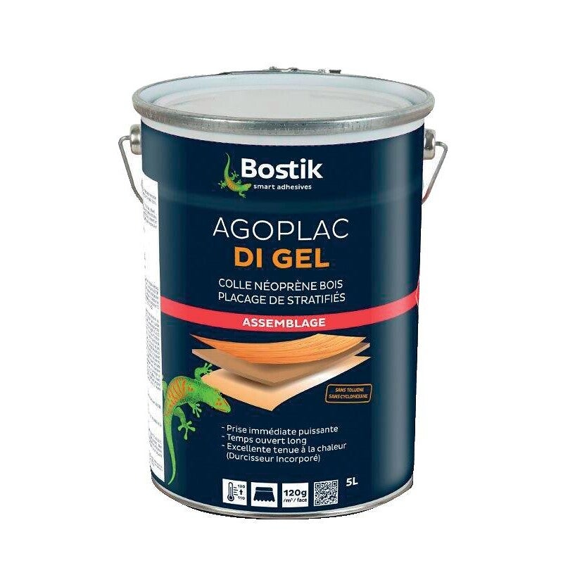 Colle néoprène en gel BOSTIK AGOPLAC - 1L - 2