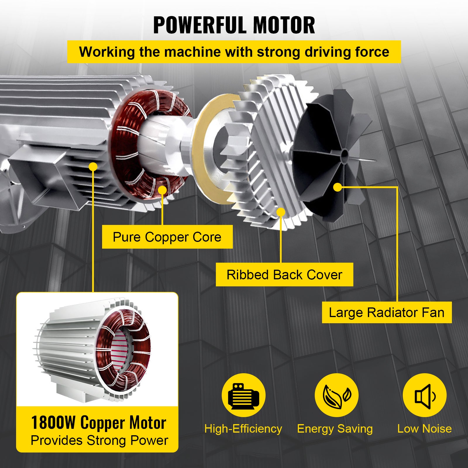 guincho elétrico cabo metálico SucceBuy 1000 kg carrinho & controle remoto,elevação industrial/oficina,230 V,1,3 kW,aço,cinza - 6