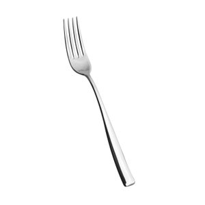Set di 6 forchette da tavola in oro opaco, in acciaio inox, lavabili in lavastoviglie
