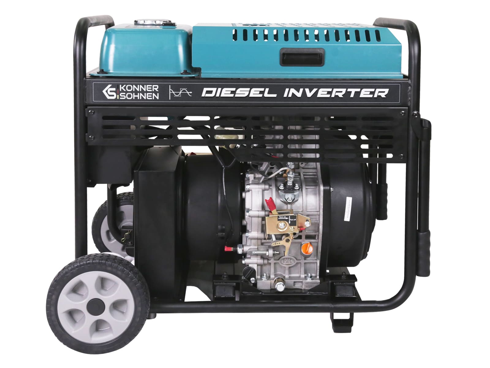 Dieslowski generator inwerterowy KS 9500iDЕ ATSR Moc maks/nom (230V), kW 10/9.5 - 2