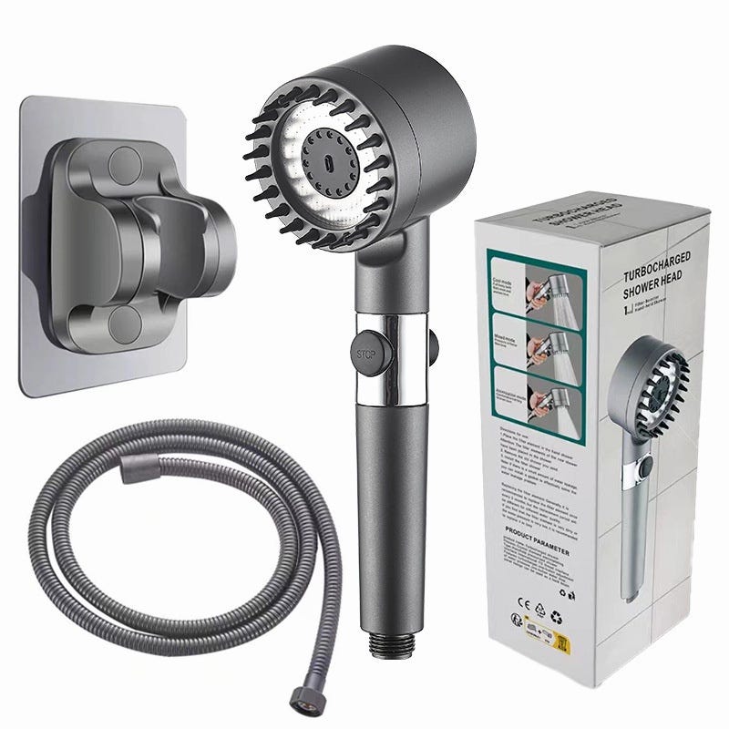 UlisemPommeau De Douche Haute Pression, Pommeau De Duche Economie Deau Avec Tuyau Douche 15m Et Support De Douche Pommeau Douche Anti Calcaire Avec Filtre 4 Types De Jets 89083916 UlisemPommeau De Douche Haute Pression, Pommeau De Duche Economie Deau Avec Tuyau Douche 15m Et Support De Douche Pommeau Douche Anti Calcaire Avec Filtre 4 Types De Jets 89083916