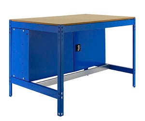 Etabli D’Atelier Simon Rack - Table De Travail 400kg 842x910x610mm Anthracite/Bois - Fabrication Européenne