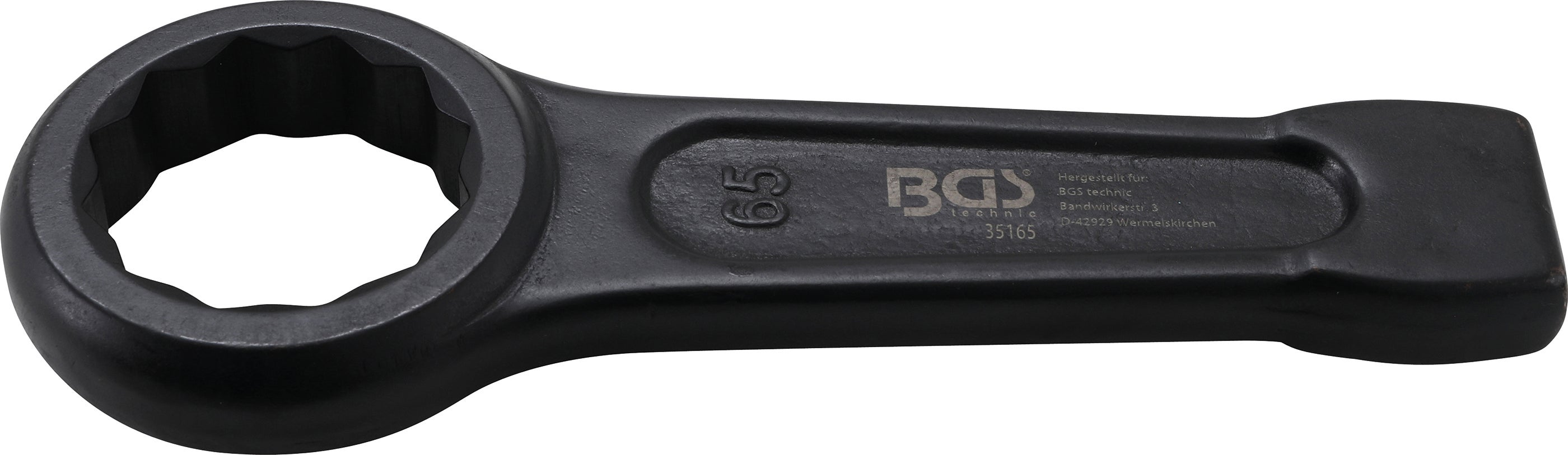 Klucz udarowy BGS pierścieniowy SW 65 mm - 35165