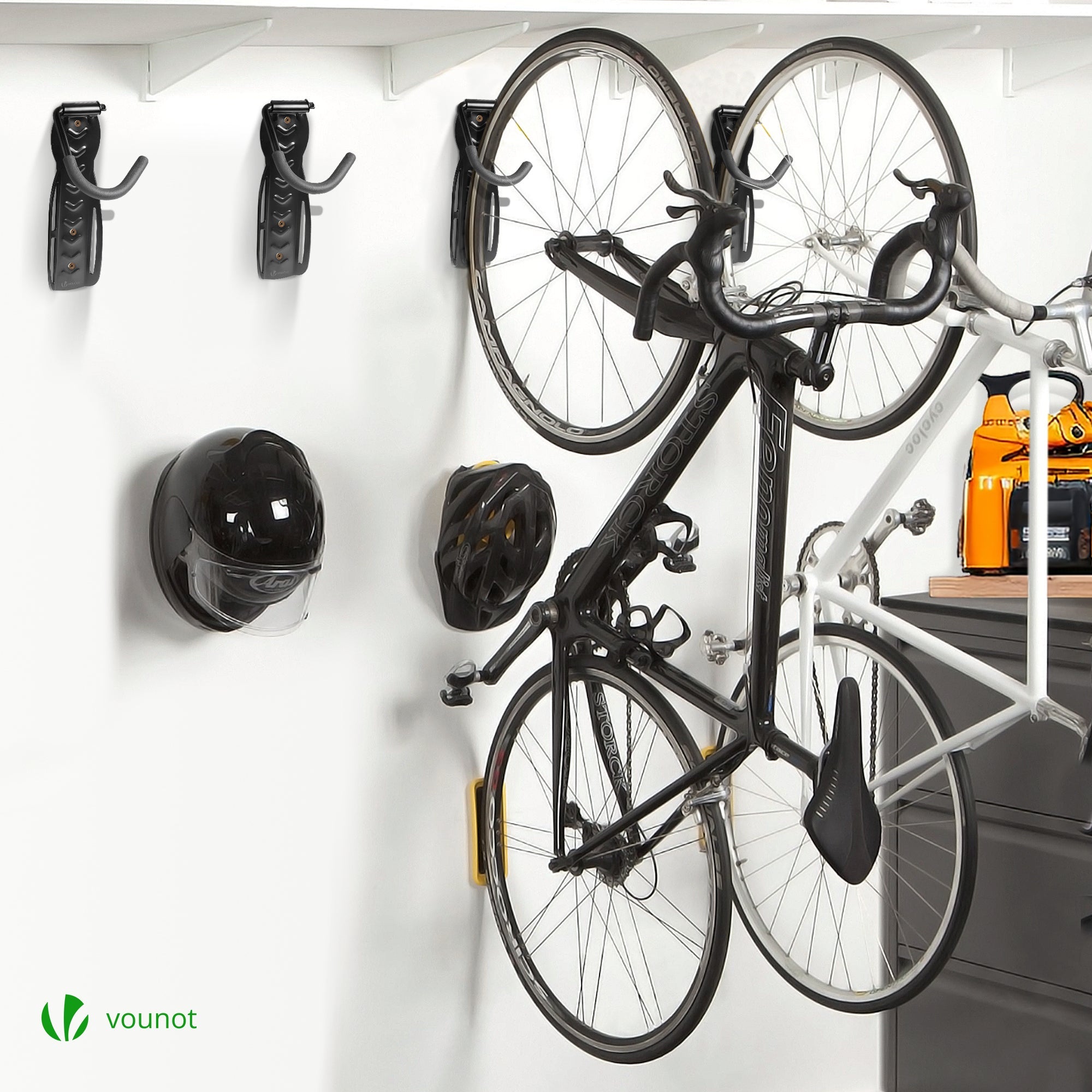 Stasdock, Supporto da parete per bicicletta, bici da strada - Made in