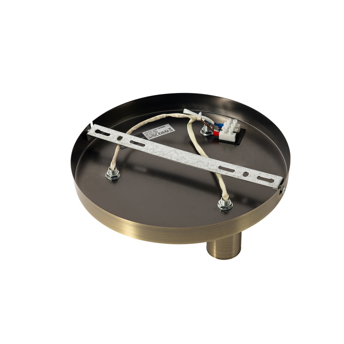 Plafoniera Smart Bronzo Rotonda Incl. 3 Wifi G95 - Facil - 8