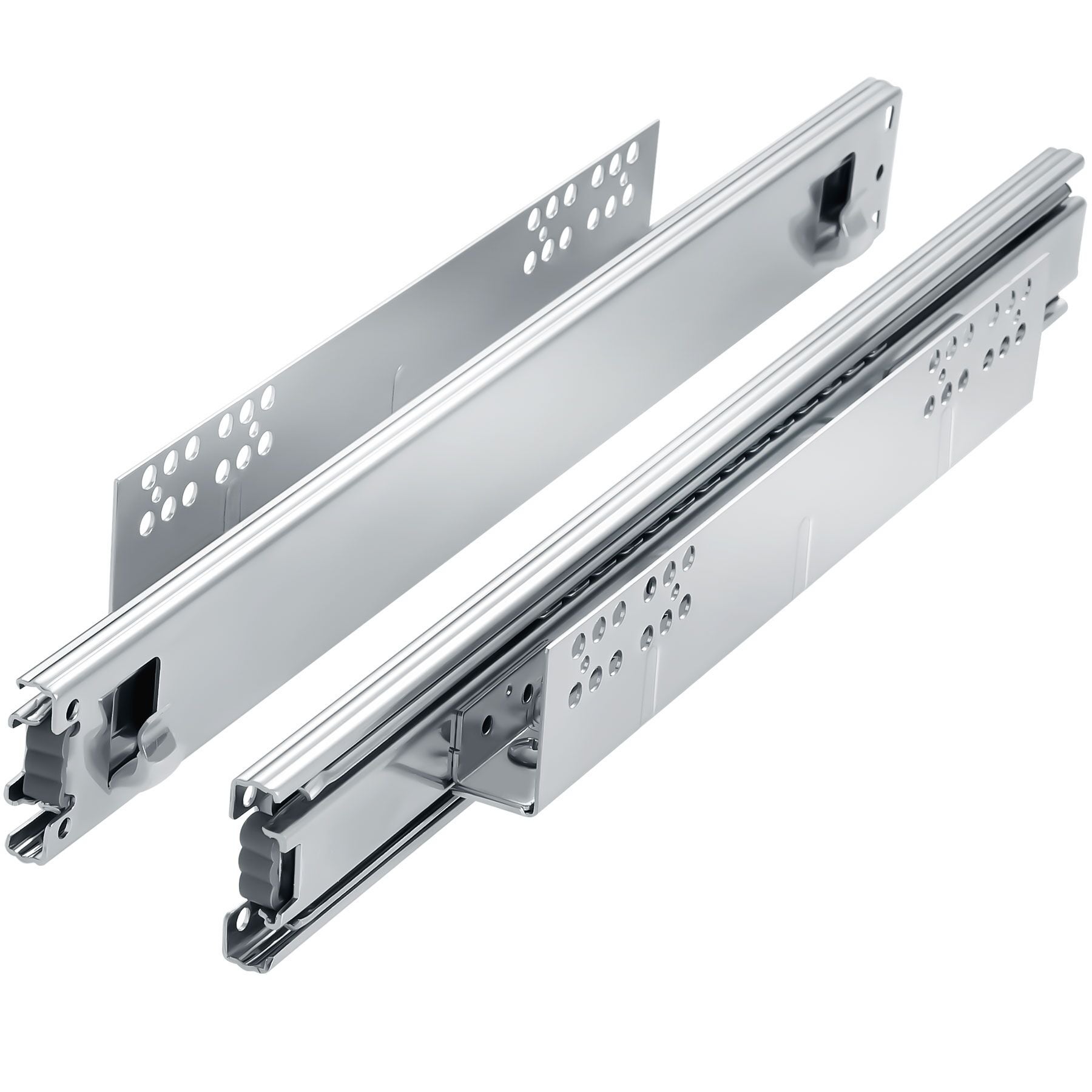 Tectake Tiroir de rangement téléscopique - 50 cm - 5