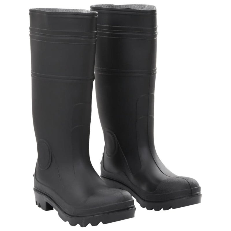 Botas de agua negro número 38 pvc v0456 38 Negro Leroy Merlin