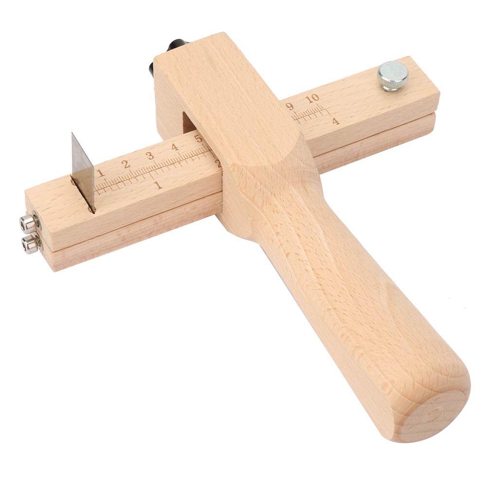 Coupe-Ceinture Et Sangle En Cuir Réglable - Outil Bricolage Avec 5 Lames - Coupe Cuir Professionnel