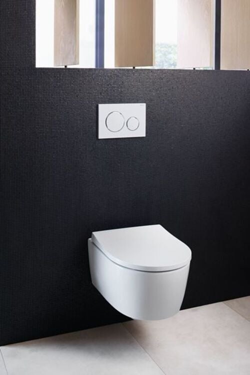Geberit Icon WC suspendu 35.5x53x33cm à fond creux céramique blanc brillant - 4
