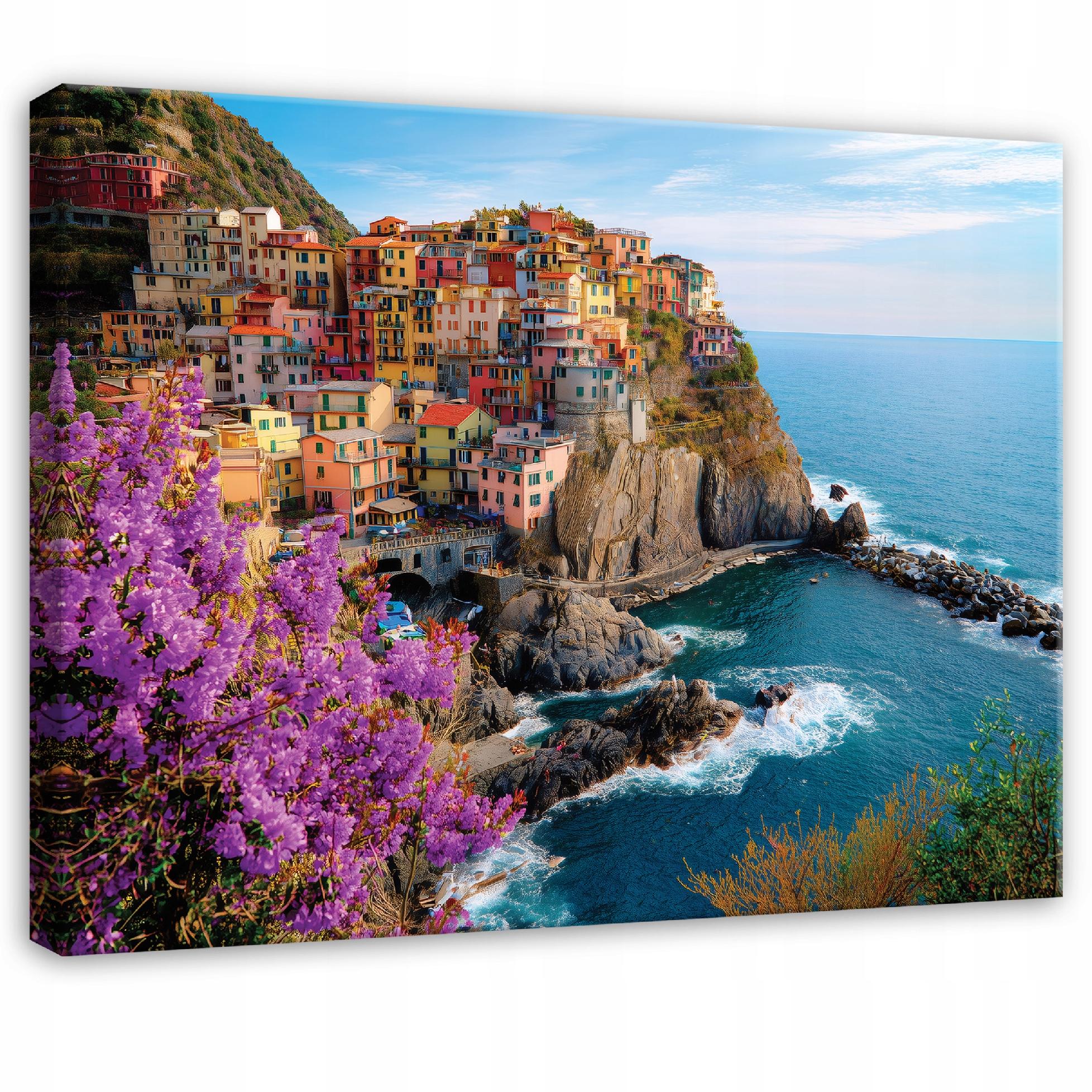 Tablou Canvas insula albastru ocean Tablou decorativ Living Bucatarie Tablouri de perete 60x40 cm