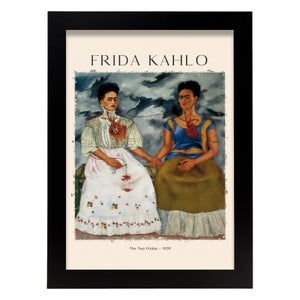 Poster Frida Kahlo Créativité - Impression Aquarelle A3 Sans Cadre - Nacnic
