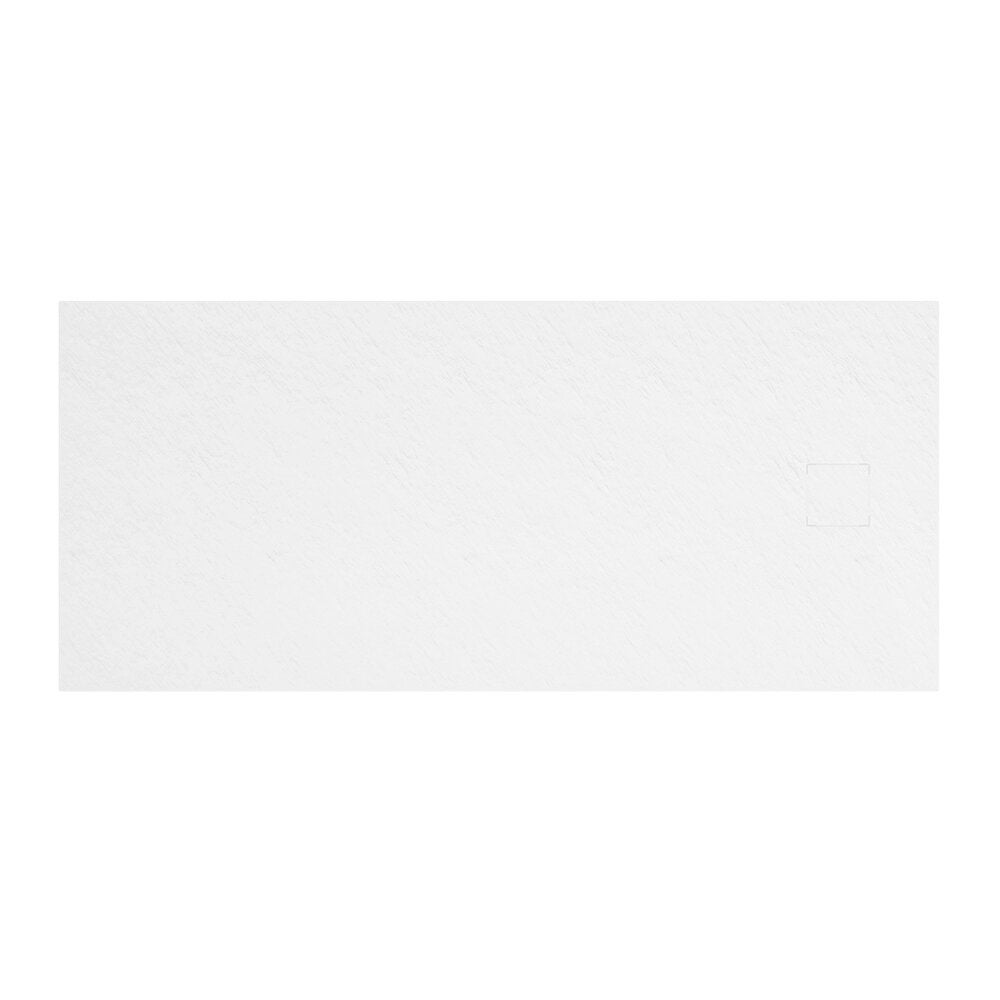 Receveur de douche 70 x 160 cm, couleur blanc effet pierre | Samos - 7