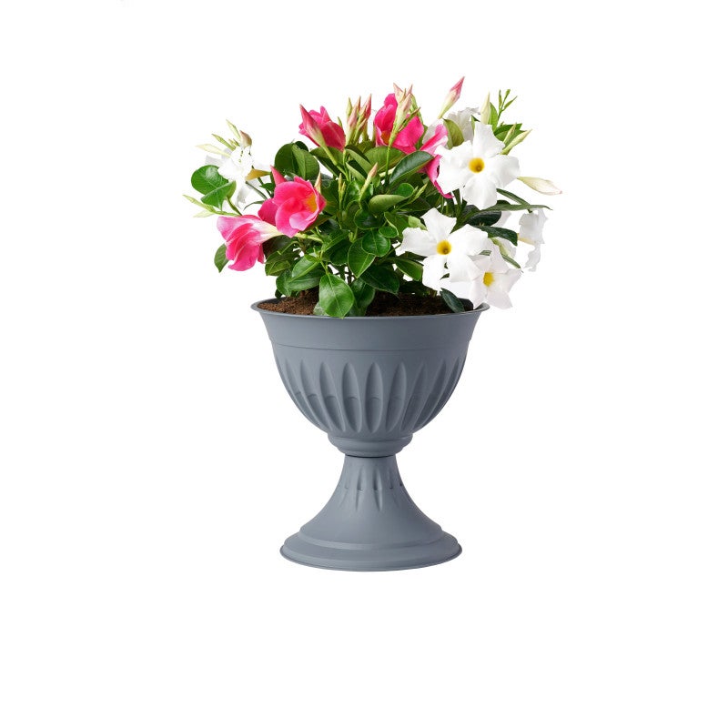 Pot de fleur en forme de coupe 