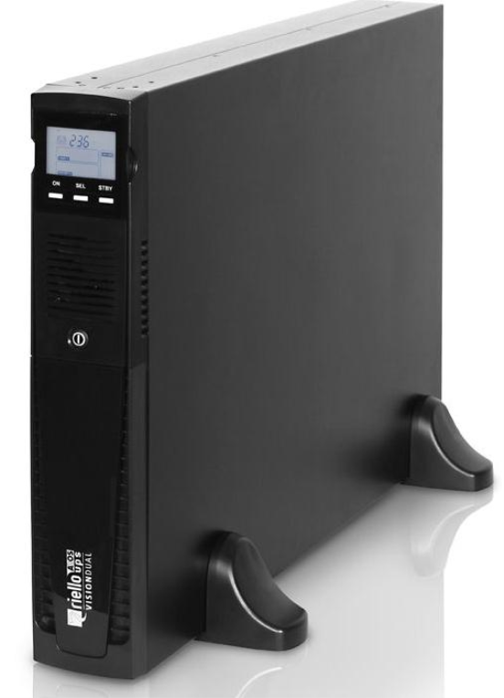 Vision Dual SAI 2200VA 1980W - 10` Line Interactive 8x IEC 320, 1x C19 ...