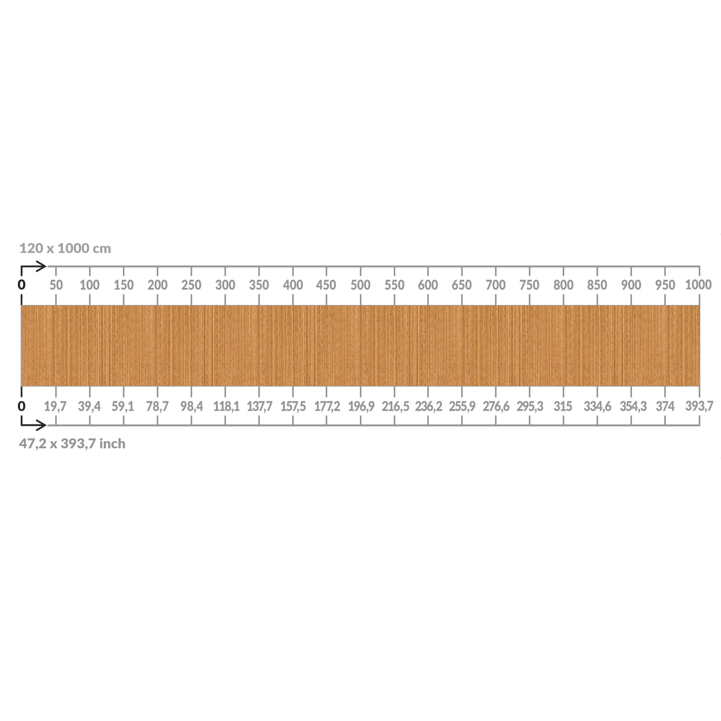 Brise vue brise vent balcon appartement jardin marron H.1,2 x L.6 M avec attaches résistant aux intempéries 270 g/m² mesh 1019 - 6