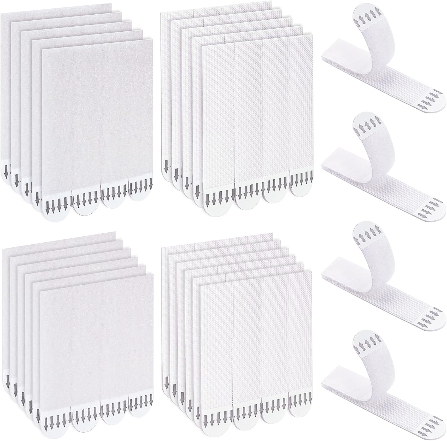 Yoezuo 60 Paires Languettes Accroches Tableaux, Accroche Tableau Sans