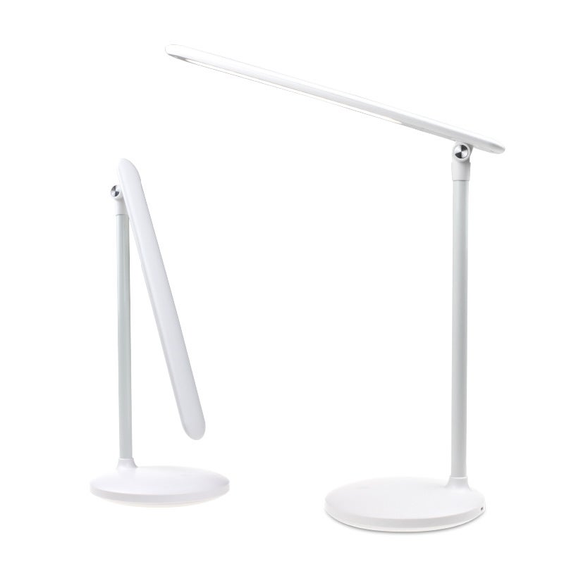 3 Białe Kolory Lampa biurkowa z płynną regulacją jasności do inteligentnego domu Składana lampka do czytania do akademika, ładowalna, do ochrony