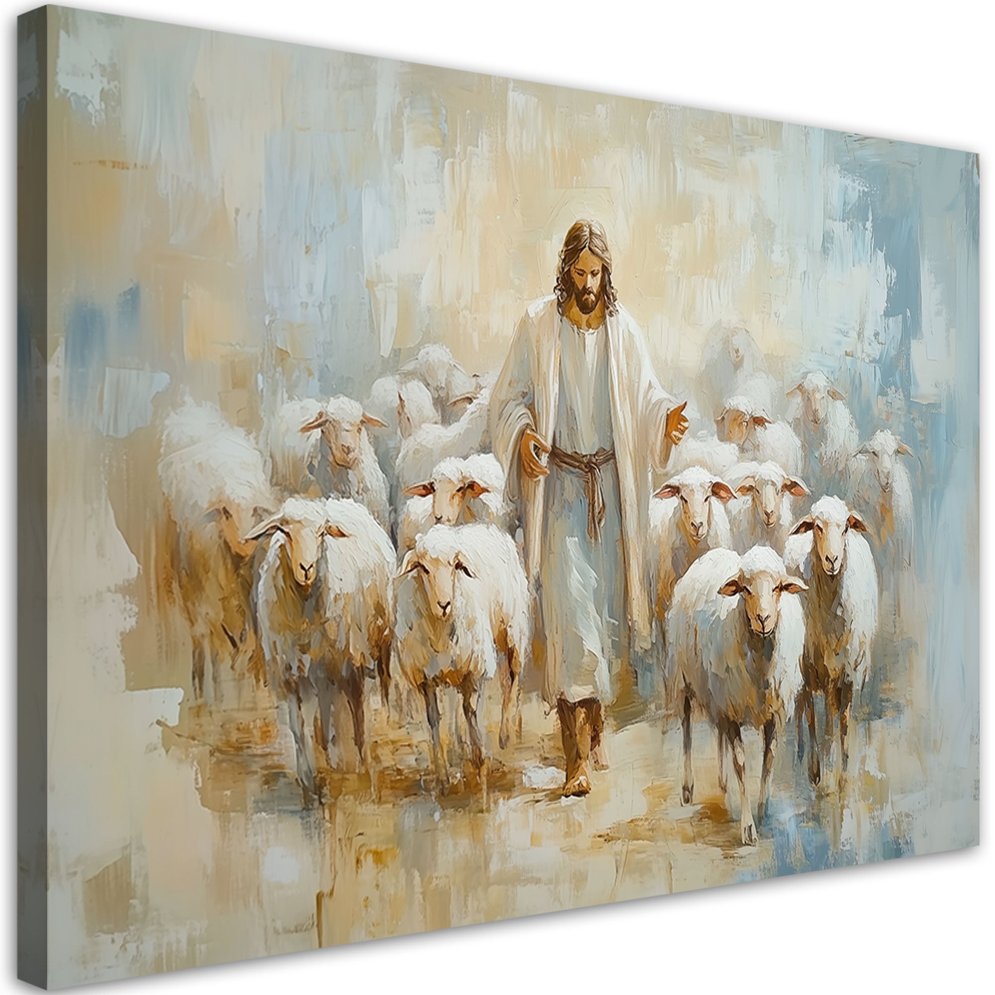 Obraz religijny, Jezus Dobry Pasterz 120x80