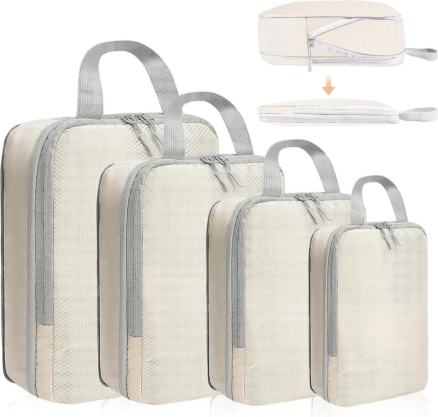 icyant Set di cubi da iballaggio da 6 pezzi, organizer per valigie icyant Set di cubi da iballaggio da 6 pezzi, organizer per valigie