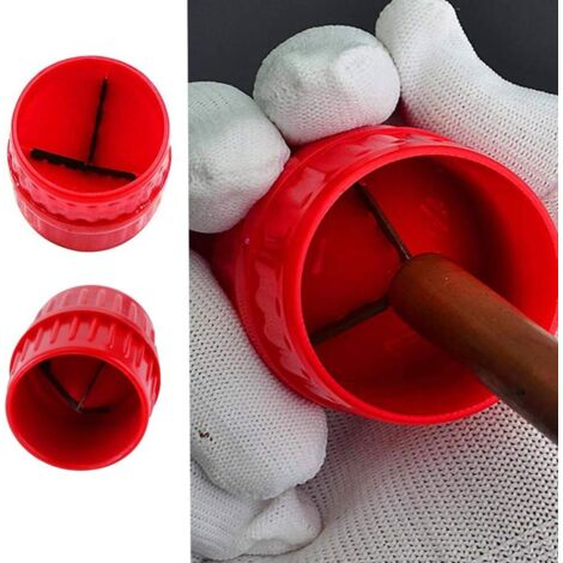 Ébavureur pour tubes en cuivre, ébavureur multicouche universel, chanfreineur, durable - 5