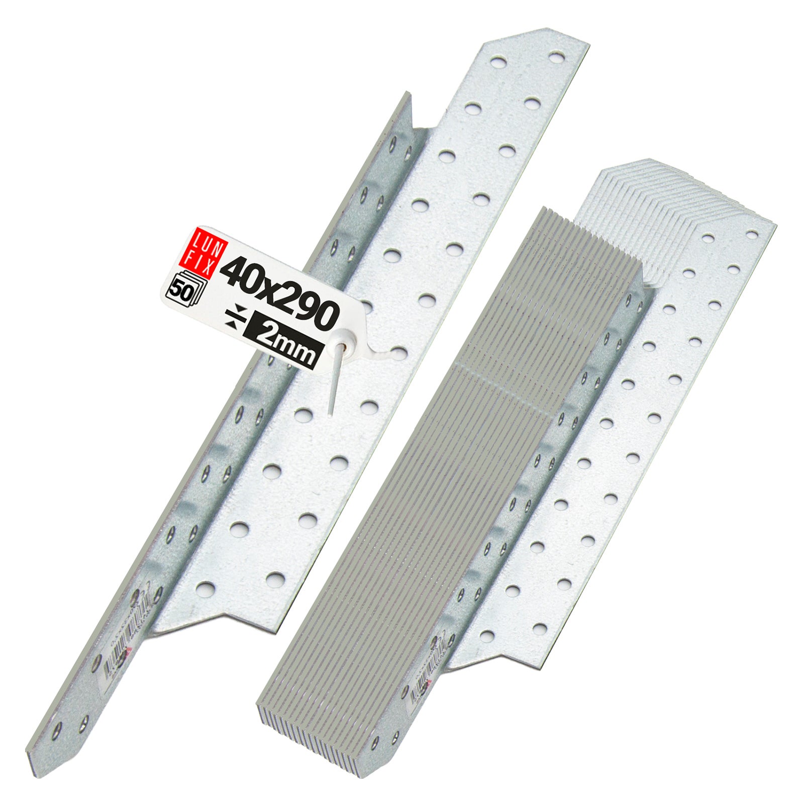 Łącznik krokwiowy 40x290 mm lewy 50szt.