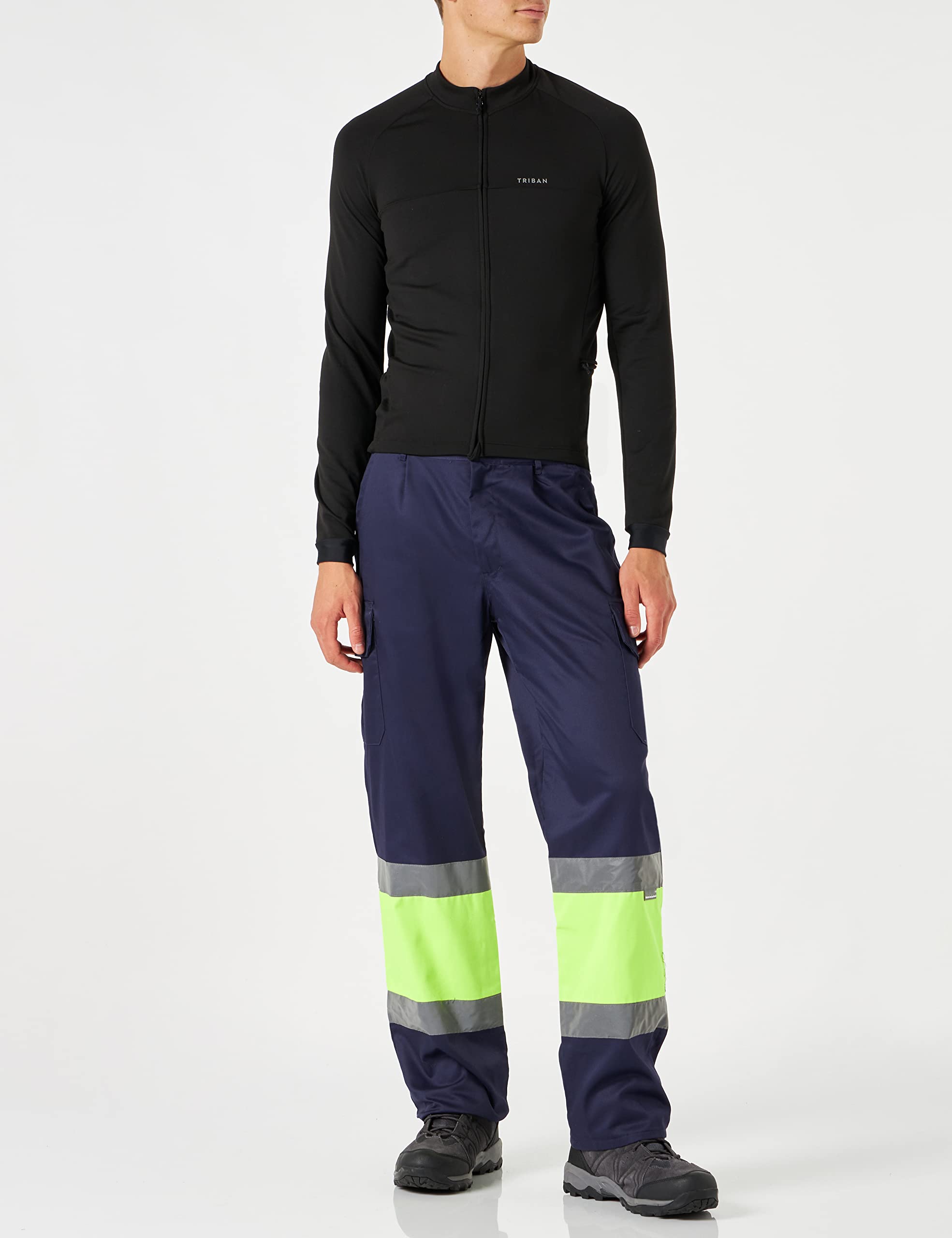 PANTALON BICOLORE DOUBLÉ HV - 2