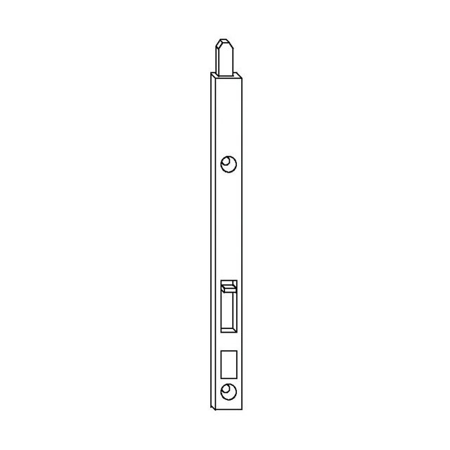 Verrou à tétière bout rond bois L 200mm FERCO B 01008 02 0 1