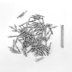 48 Perline Distanziali In Acciaio Inox 304 – 4 Stili, 2 Colori, Foro 1,8 Mm Per Gioielli Fai Da Te - 3