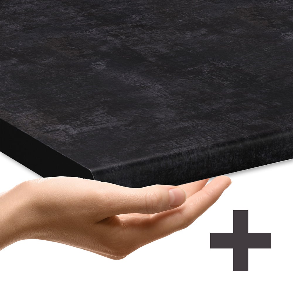 Vicco Meuble cuisine R-Line, Béton noir, 80cm PT Anthracite - 6