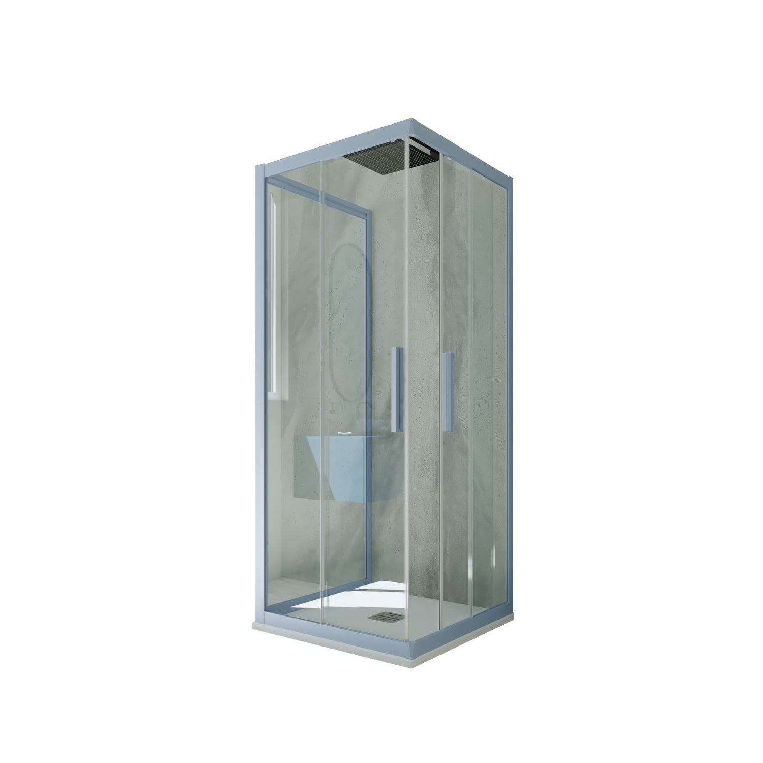 cabine de douche 80x80 integrale